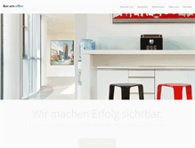Tablet Screenshot of finearts-office.de
